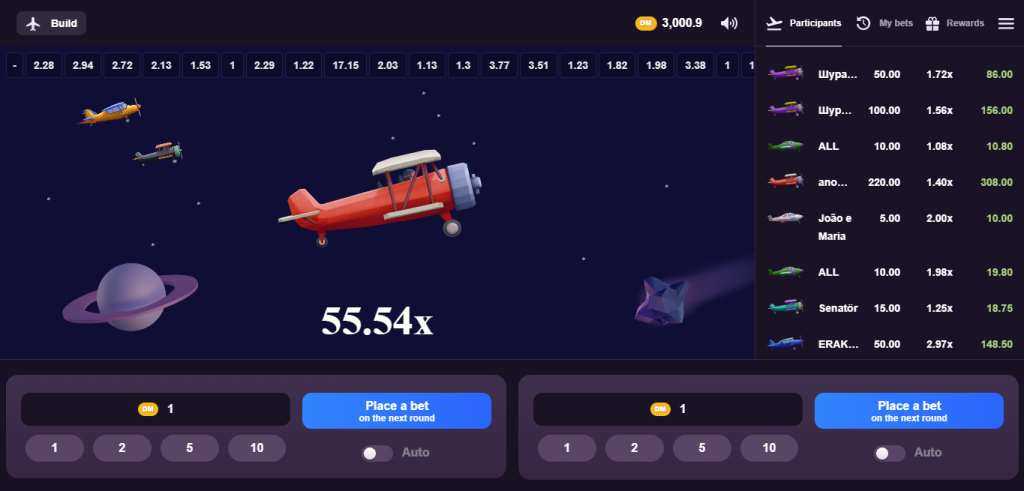 Игра Aviatrix