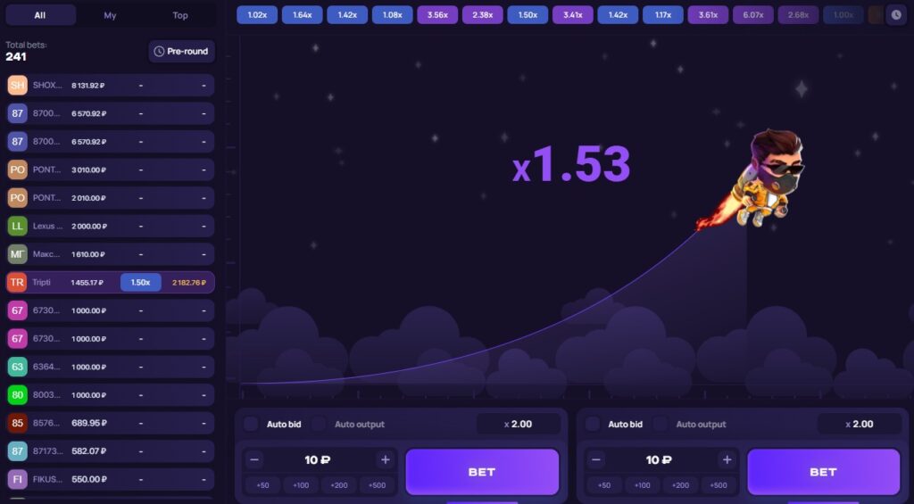 Lucky Jet Игра на катастрофа